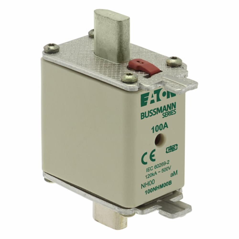100NHM00B Предохранитель NH 00 AM 100A 500V, двойная индикация