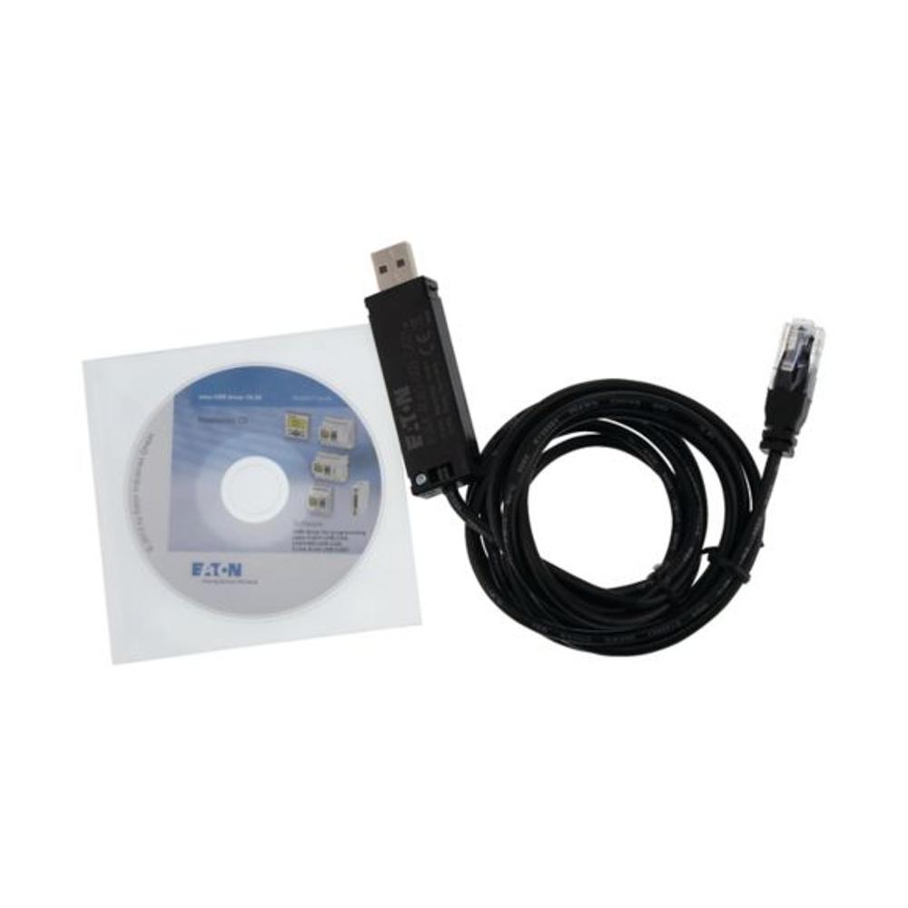 EU4A-RJ45-USB-CAB1 Кабель для программирования XC100/200, EC4, EU5C, 2м