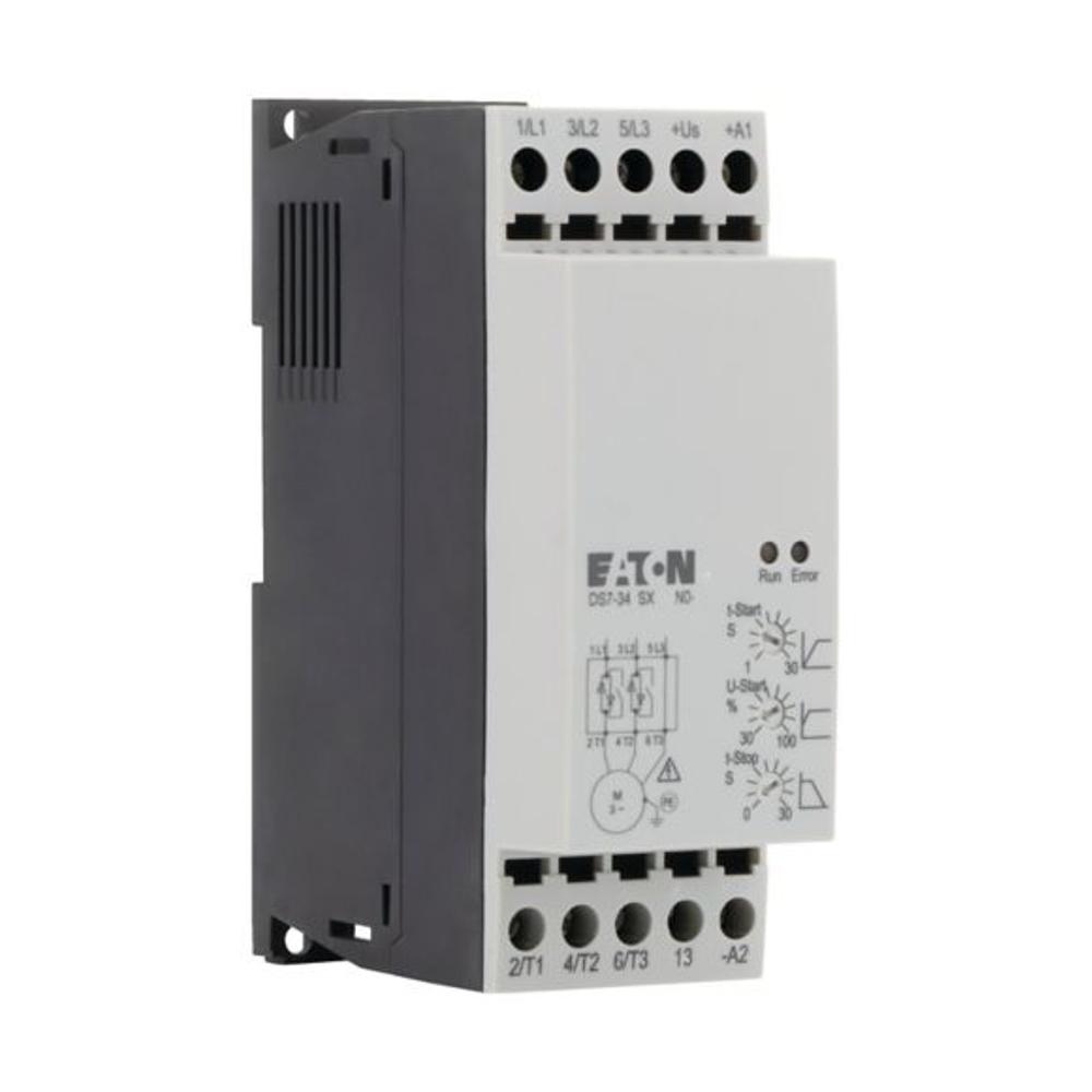 DS7-340SX009N0-N Устройство плавного пуска 9А, напряжение управления 24В (AC,DC)