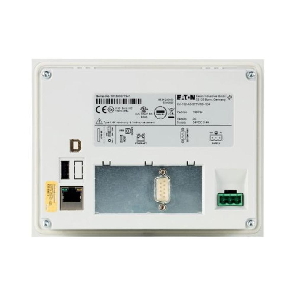 XV-102-A3-57TVRB-1E4 Панель оператора для easyE4, 24VDC, 5,7", TFT, цвет, Ethernet, USB, RS232, слот для SD карты, IP65