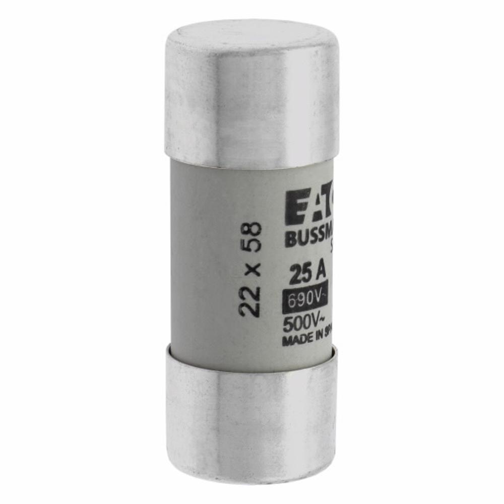 C22G25 Предохранитель цилиндрический, 22 x 58 25A GG 690V AC